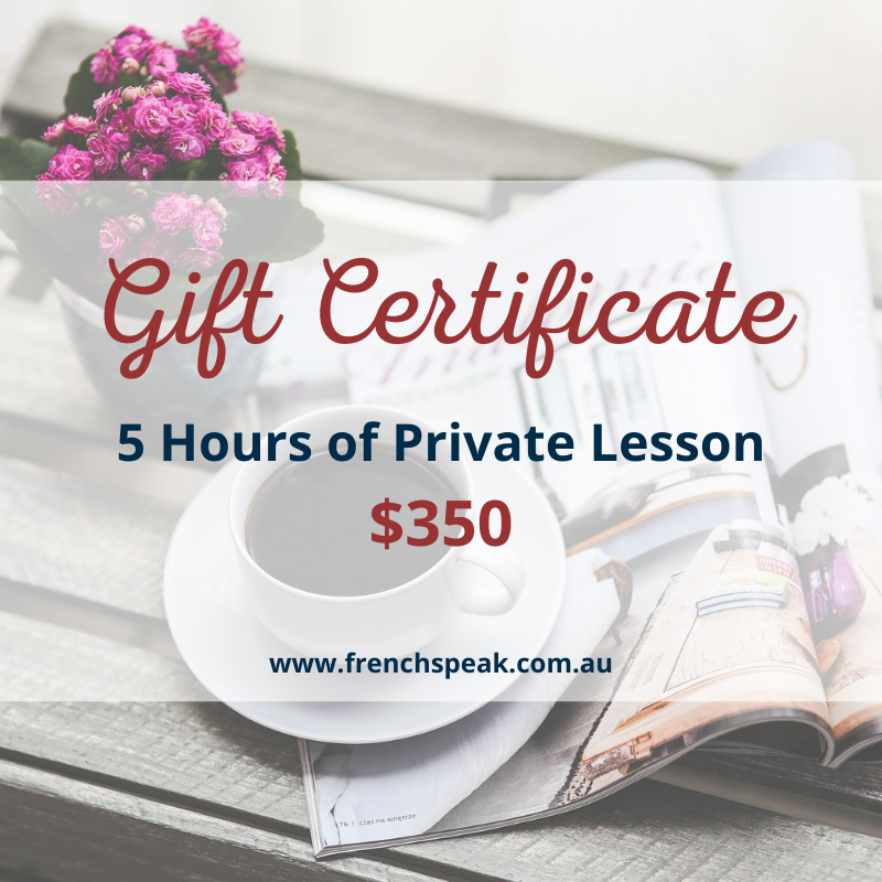 Gift Voucher - 5 Hours Private Lesson