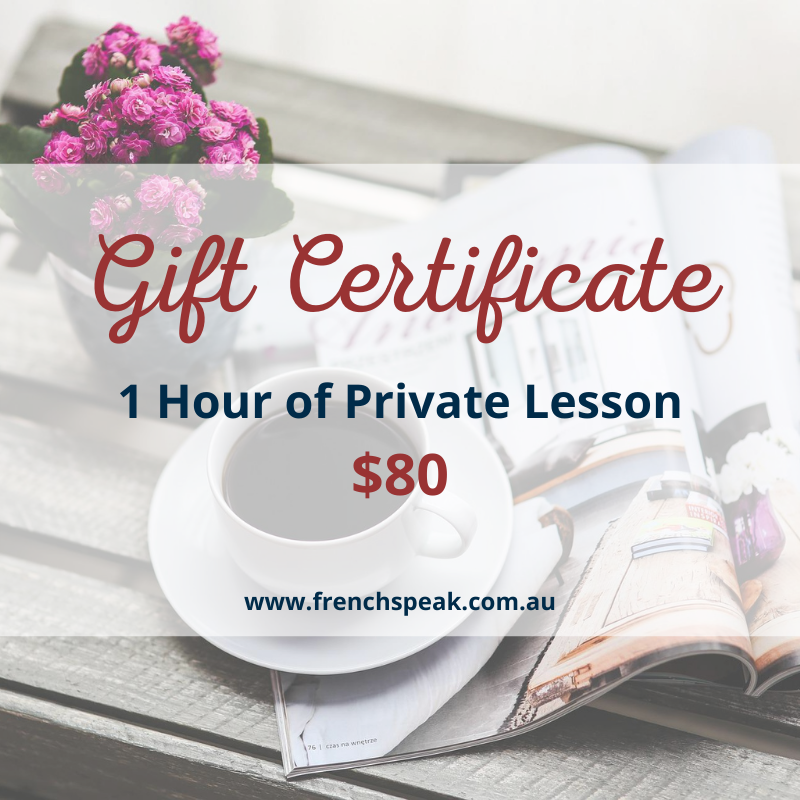 Gift Certificate - 1 Hour Private Lesson